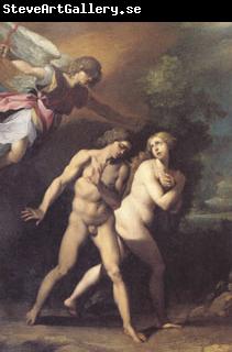 GIuseppe Cesari Called Cavaliere arpino Adam and Eve Expelled from Paradise (mk05)